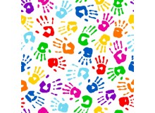 Baumwolle - Bunte Kinderhände Top of the class